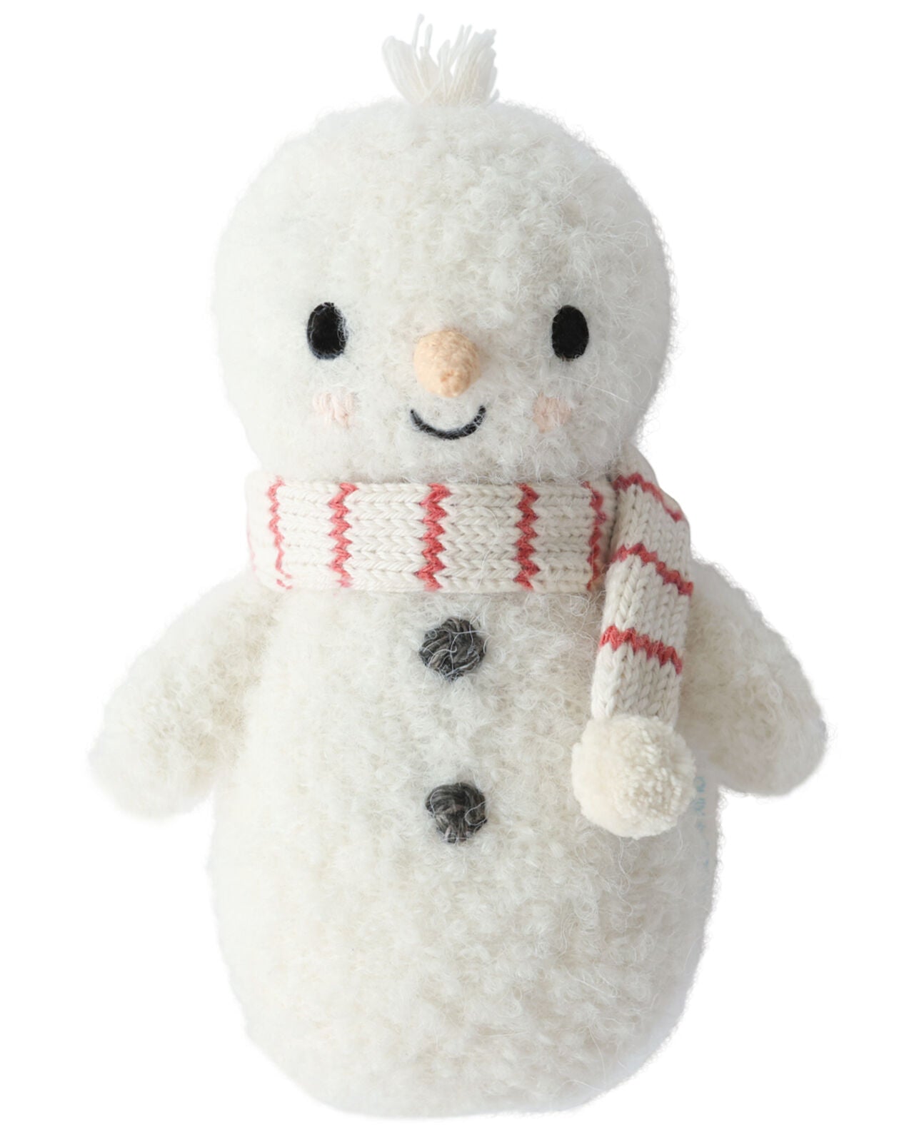 Baby Snowman with Candy Cane by cuddle+kind