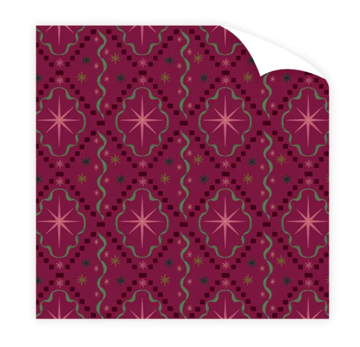 Retro Sparkle Wrapping Paper Roll