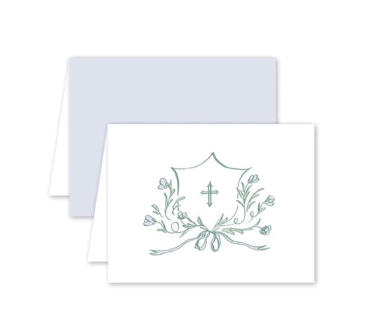 Avonlea Periwinkle Cross