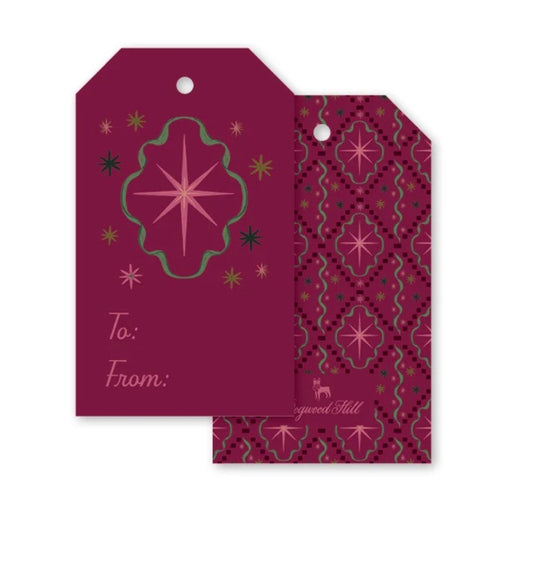 Retro Sparkle Gift Tags