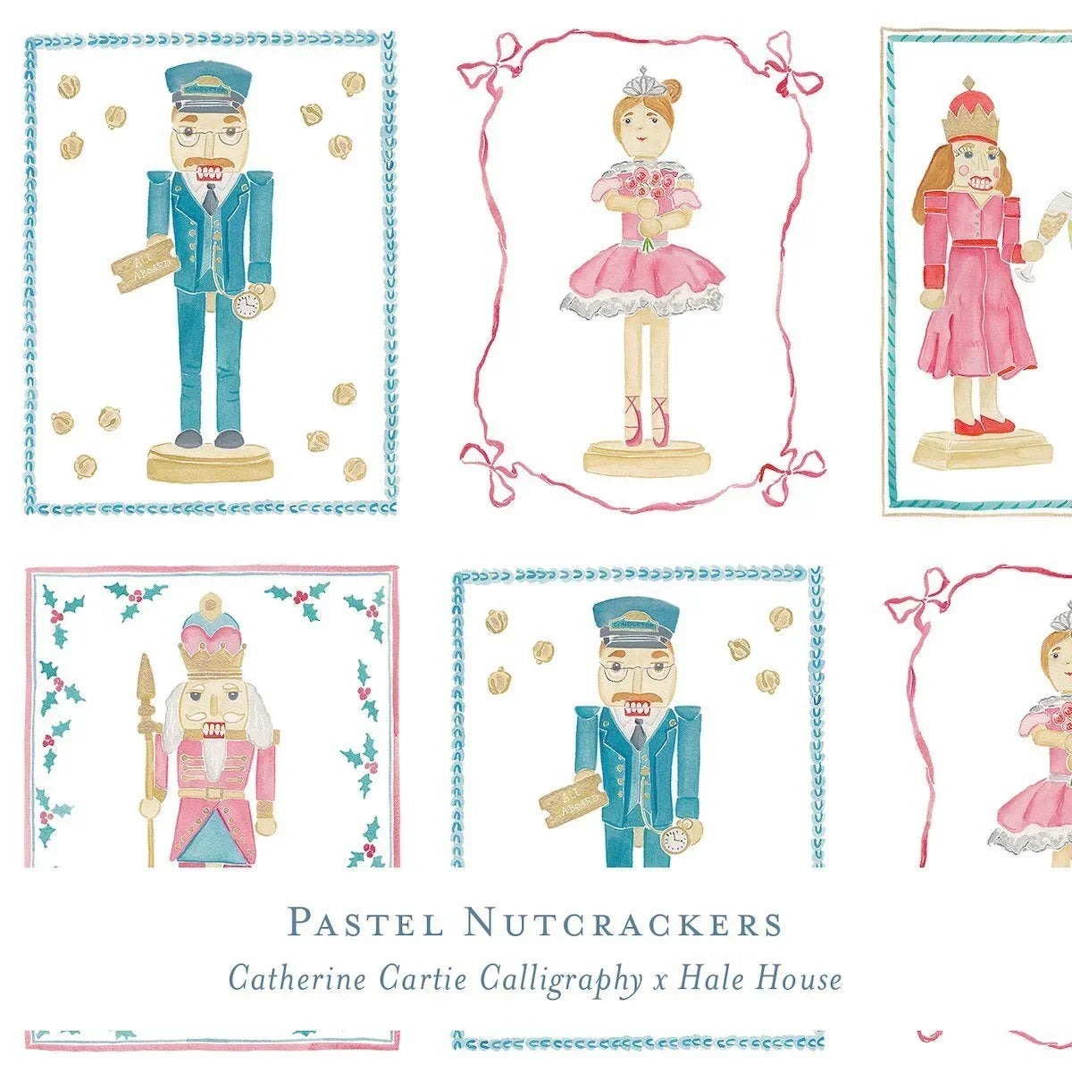 Gift Wrap - Nutcrackers