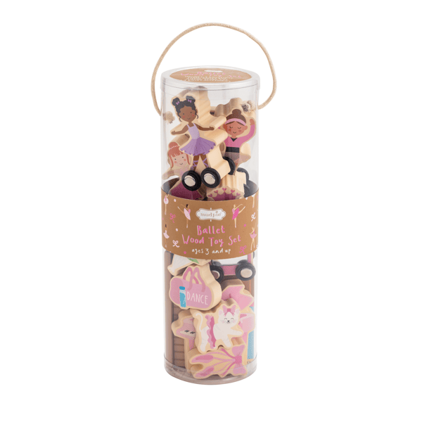 Ballet Wood Toy Set